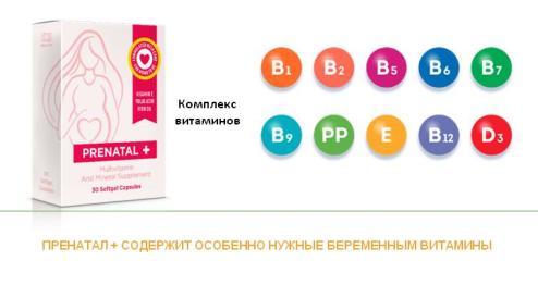 Пренатал содержит особенно нужные беременным витамины Пренатал содержит особенно нужные беременным витамины