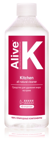 Alive K Средство для удаления жира на кухне 500 мл